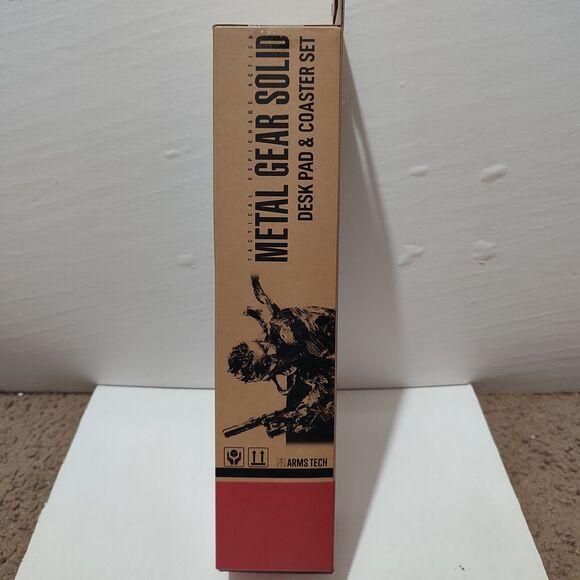 Metal Gear Solid XL Desk Pad & Coaster Set Official MGS Collectibles - Picture 2 of 4